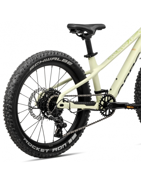 Rower dziecięcy ORBEA Kimu 20" H10 (karbonowy widelec) Acid Gum - Escape Green