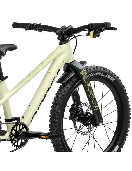 Rower dziecięcy ORBEA Kimu 20" H10 (karbonowy widelec) Acid Gum - Escape Green
