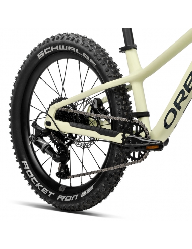 Rower dziecięcy ORBEA Kimu 20" H10 (karbonowy widelec) Acid Gum - Escape Green