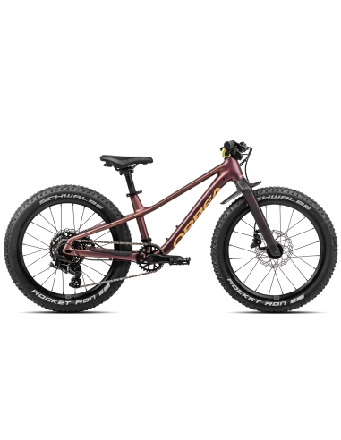 Rower dziecięcy ORBEA Kimu 20" H10 (karbonowy widelec) Metallic Sunset - Orange Cloud