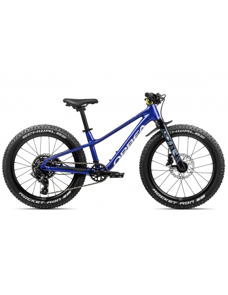 Rower dziecięcy ORBEA Kimu 20" H10 (karbonowy widelec) Cobalt Blue - Lilac