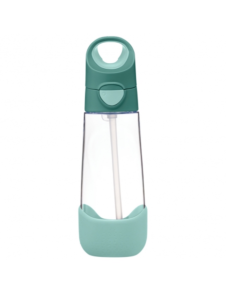 Butelka tritanowa na wodę bidon ze słomką b.box 600ml Emerald Forest