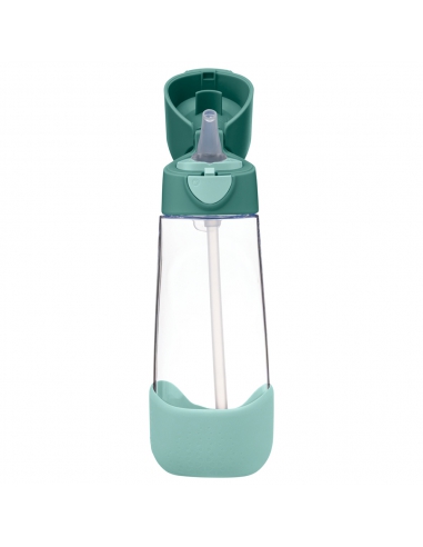 Butelka tritanowa na wodę bidon ze słomką b.box 600ml Emerald Forest