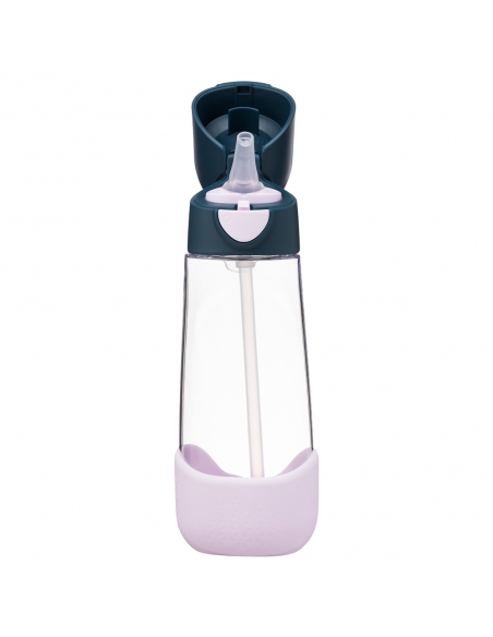 Butelka tritanowa na wodę bidon ze słomką b.box 600ml Indigo Rose