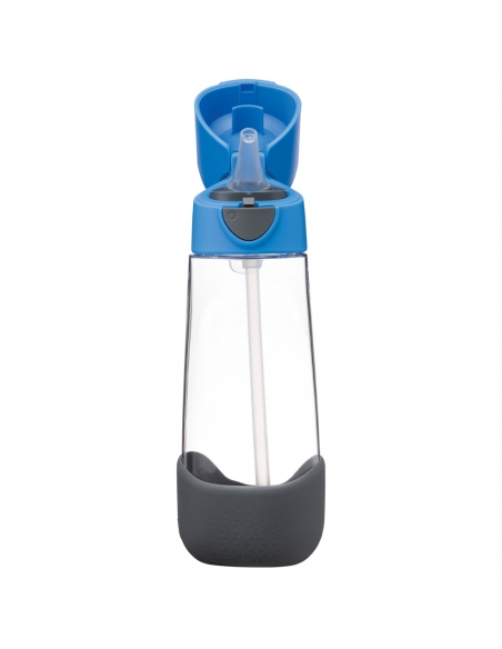 Butelka tritanowa na wodę bidon ze słomką b.box 600ml Blue Slate