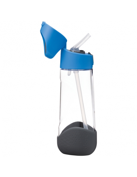 Butelka tritanowa na wodę bidon ze słomką b.box 600ml Blue Slate
