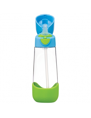 Butelka tritanowa na wodę bidon ze słomką b.box 600ml Ocean Breeze