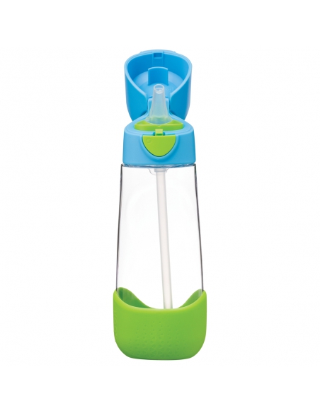 Butelka tritanowa na wodę bidon ze słomką b.box 600ml Ocean Breeze