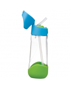 Butelka tritanowa na wodę bidon ze słomką b.box 600ml Ocean Breeze