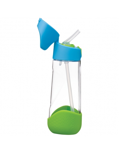 Butelka tritanowa na wodę bidon ze słomką b.box 600ml Ocean Breeze