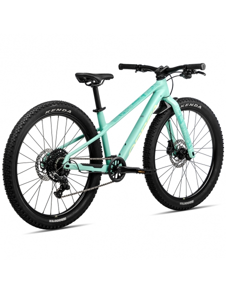 Rower dziecięcy ORBEA Kimu 24" H20 (aluminiowy widelec) Aloha Green - Acid Gum