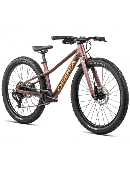 Rower dziecięcy ORBEA Kimu 24" H20 (aluminiowy widelec) Metallic Sunset - Orange Cloud