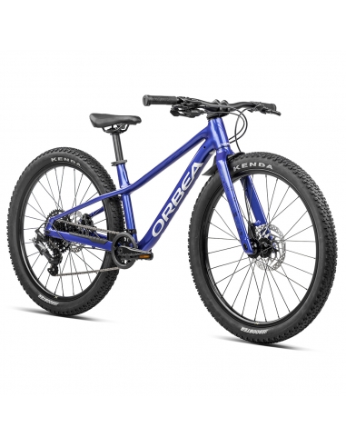 Rower dziecięcy ORBEA Kimu 24" H20 (aluminiowy widelec) Cobalt Blue - Lilac