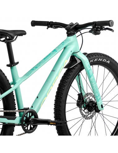 Rower dziecięcy ORBEA Kimu 24" H20 (aluminiowy widelec) Aloha Green - Acid Gum
