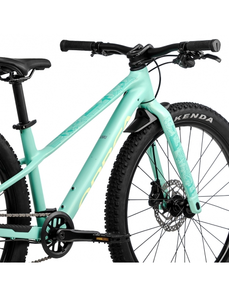 Rower dziecięcy ORBEA Kimu 24" H20 (aluminiowy widelec) Aloha Green - Acid Gum
