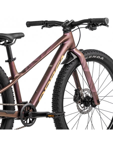Rower dziecięcy ORBEA Kimu 24" H20 (aluminiowy widelec) Metallic Sunset - Orange Cloud