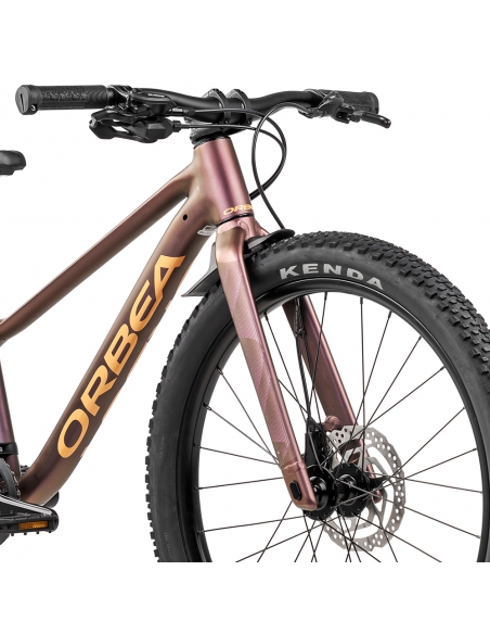 Rower dziecięcy ORBEA Kimu 24" H20 (aluminiowy widelec) Metallic Sunset - Orange Cloud