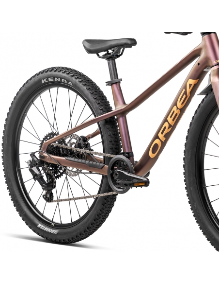 Rower dziecięcy ORBEA Kimu 24" H20 (aluminiowy widelec) Metallic Sunset - Orange Cloud
