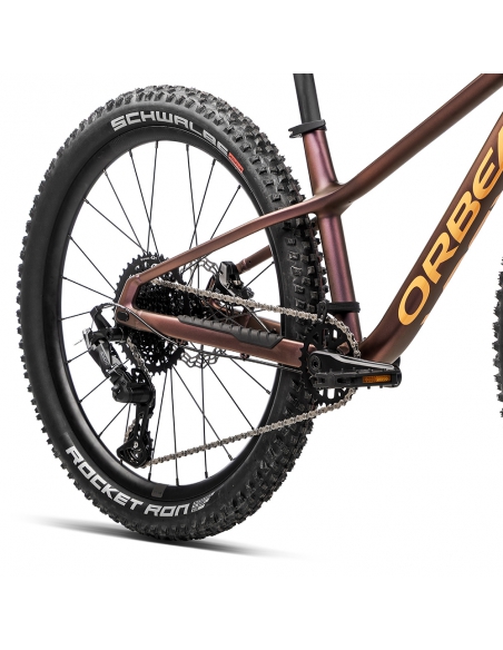 Rower dziecięcy ORBEA Kimu 24" H10 (karbonowy widelec) Metallic Sunset - Orange Cloud