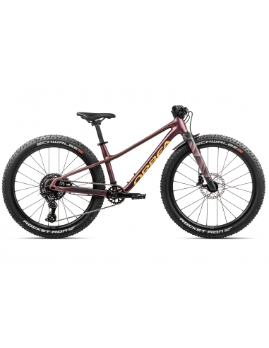 Rower dziecięcy ORBEA Kimu 24" H10 (karbonowy widelec) Metallic Sunset - Orange Cloud