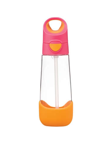 Butelka tritanowa na wodę ze słomką b.box 600ml Strawberry Shake