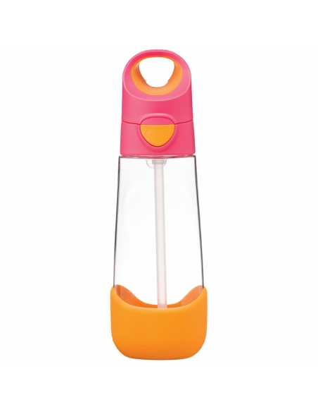 Butelka tritanowa na wodę ze słomką b.box 600ml Strawberry Shake