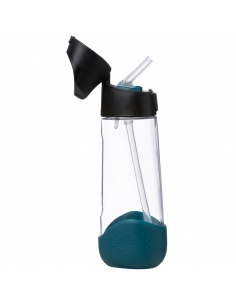 Butelka tritanowa na wodę ze słomką b.box 600ml Night Vision