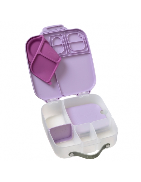 Duży lunchbox śniadaniówka z wkładem chłodzącym b.box Sugar Plum