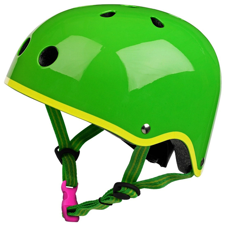 Kask Micro neonowy zielony