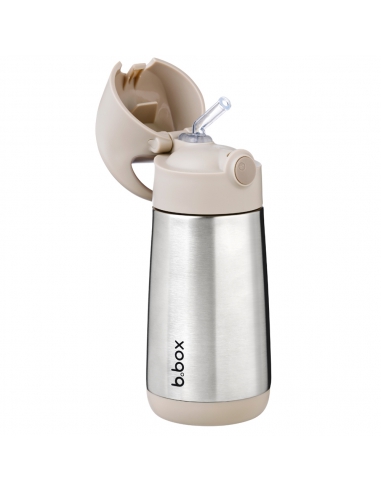 Butelka bidon termiczny ze słomką b.box 350ml Latte