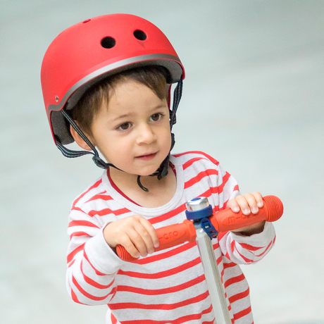 Kask Micro czerwony matowy