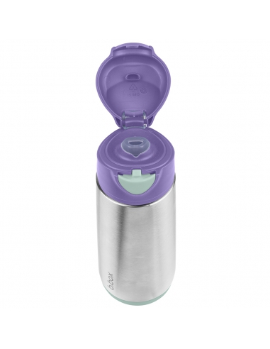 Butelka termiczna z ustnikiem sportowym b.box 500ml Lilac Pop