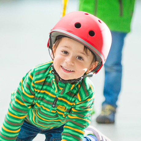 Kask Micro czerwony matowy