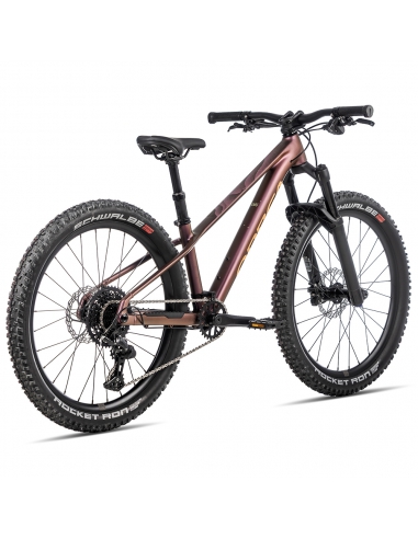 Rower dziecięcy ORBEA Kimu 24" H10 TR (amortyzowany widelec) Metallic Sunset - Orange Cloud