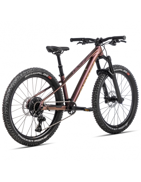 Rower dziecięcy ORBEA Kimu 24" H10 TR (amortyzowany widelec) Metallic Sunset - Orange Cloud