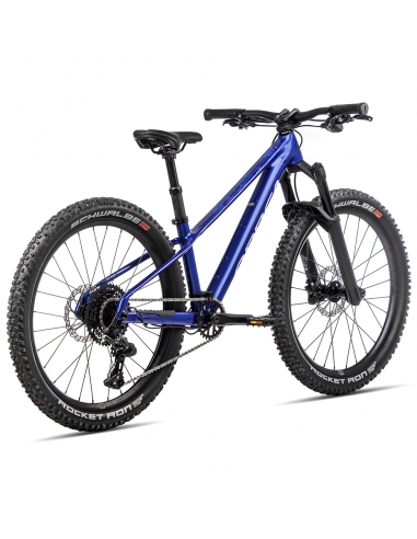 Rower dziecięcy ORBEA Kimu 24" H10 TR (amortyzowany widelec) Cobalt Blue - Lilac