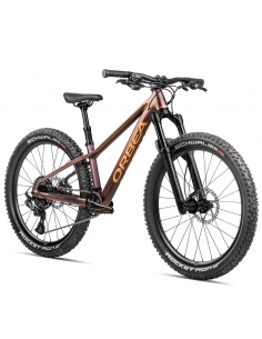 Rower dziecięcy ORBEA Kimu 24" H10 TR (amortyzowany widelec) Metallic Sunset - Orange Cloud
