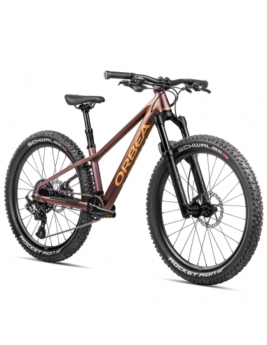 Rower dziecięcy ORBEA Kimu 24" H10 TR (amortyzowany widelec) Metallic Sunset - Orange Cloud
