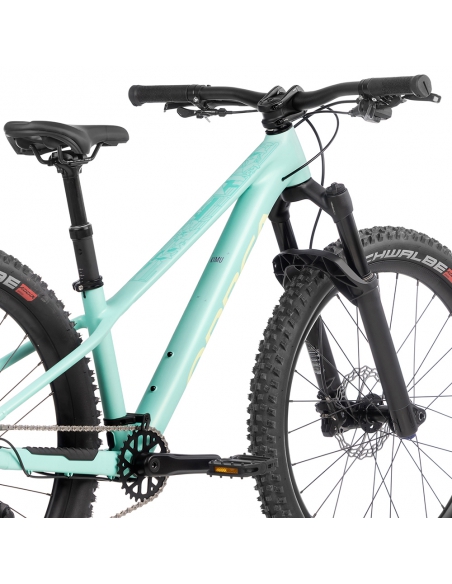 Rower dziecięcy ORBEA Kimu 24" H10 TR (amortyzowany widelec) Aloha Green - Acid Gum