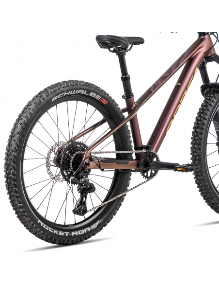 Rower dziecięcy ORBEA Kimu 24" H10 TR (amortyzowany widelec) Metallic Sunset - Orange Cloud