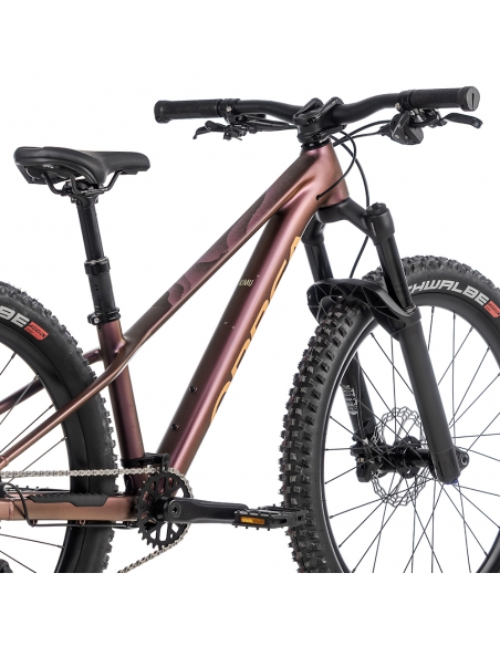 Rower dziecięcy ORBEA Kimu 24" H10 TR (amortyzowany widelec) Metallic Sunset - Orange Cloud
