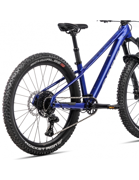 Rower dziecięcy ORBEA Kimu 24" H10 TR (amortyzowany widelec) Cobalt Blue - Lilac