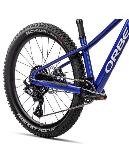 Rower dziecięcy ORBEA Kimu 24" H10 TR (amortyzowany widelec) Cobalt Blue - Lilac
