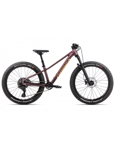 Rower dziecięcy ORBEA Kimu 24" H10 TR (amortyzowany widelec) Metallic Sunset - Orange Cloud