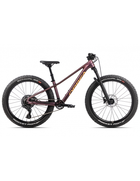 Rower dziecięcy ORBEA Kimu 24" H10 TR (amortyzowany widelec) Metallic Sunset - Orange Cloud