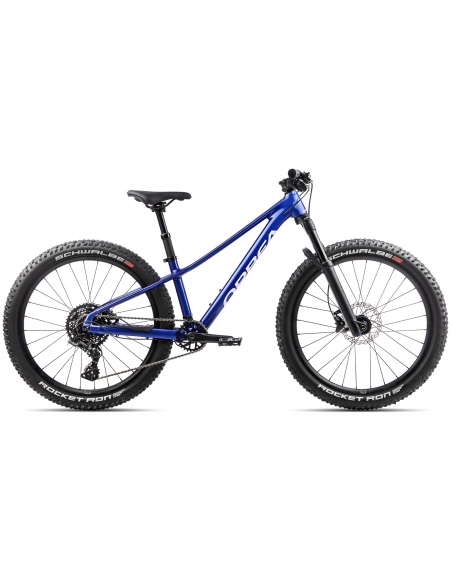 Rower dziecięcy ORBEA Kimu 24" H10 TR (amortyzowany widelec) Cobalt Blue - Lilac