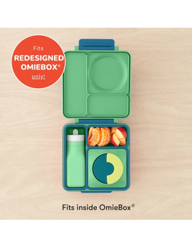 Silikonowy bidon dla dzieci OmieBottle 250 ml Green