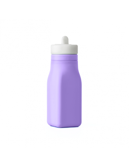Silikonowy bidon dla dzieci OmieBottle 250 ml Lilac