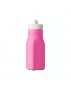 Silikonowy bidon dla dzieci OmieBottle 250 ml Pink