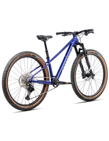 Rower dziecięcy ORBEA Kimu 27" H10 (amortyzowany widelec, dropper) Cobalt Blue - Lilac